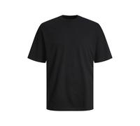 JACK & JONES Men's Jjebradley Tee SS Noos Styd Pls T-Shirt, Black, 8XL