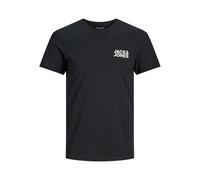 T-shirt Jack & Jones Corp o-neck Noir 2XL