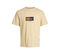 T-shirt Jack & Jones Crew Jordalston Branding Jaune L