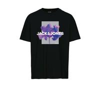 T-shirt Jack & Jones Florals Noir M