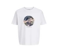 T-shirt Jack & Jones Honolulu Shape Blanc M