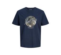 T-shirt Jack & Jones Honolulu Shape Bleu L
