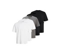 T-shirt Jack & Jones Hugo (x5) Blanc L