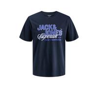 T-shirt Jack & Jones Logo Bleu S