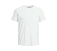 Men's Jack & Jones Essentials Organic Basic Short Sleeve O-Neck Tee White - Size: 38/Regular