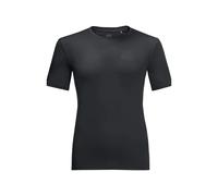 T-shirt Jack Wolfskin Tech Noir L