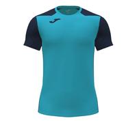 Joma Record Ii Short Sleeve T-shirt Blue L Men
