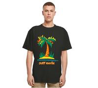 T-shirt Just Rhyse Burning Paradise Noir L