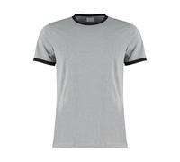 T-shirt Kustom Kit Fashion Fit Gris 2XL
