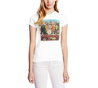 T-Shirt # L White Femmina # Sgt Pepper