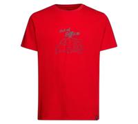 La Sportiva Cinquecento T-shirt short sleeve intense red - L
