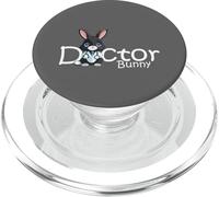 T-Shirt Lapin Vétérinaire Drôle Cadeau Étudiant Véto ASV PopSockets PopGrip for MagSafe