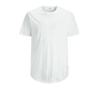 JACK&JONES PLUS Men's Jjenoa Tee SS Crew Neck Noos Ps T-Shirt, White, XXL
