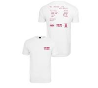 T-shirt large sizes Mister Tee Cash Only Blanc 3XL