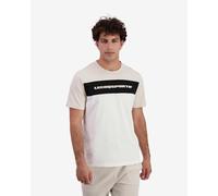 T-shirt Le Coq Sportif Contemporain N2 short sleeve white beige - M