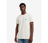 T-shirt Lee Graphic short sleeve cream white - S