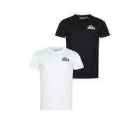 T-shirt Lonsdale Blairmore (x2) Noir 4XL