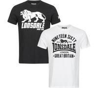 T-shirt Lonsdale Bylchau Blanc 4XL