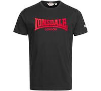 Lonsdale Ll008 One Tone Short Sleeve T-shirt Black S Men