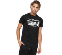 Lonsdale Morham Short Sleeve T-shirt Green,Black S Men