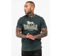 Lonsdale Men's St. Erney T-Shirt, Green, 3XL