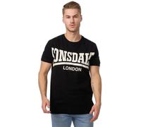 Lonsdale York Short Sleeve T-shirt Black 2XL Man