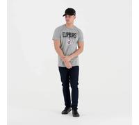 New Era Nba Regular La Clippers Short Sleeve T-shirt Grey 2XL Men