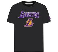New Era Nba Regular Los Angeles Lakers Short Sleeve T-shirt Purple XL Men