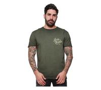 T-Shirt Lucky 13 Vintage Iron Retro Green Size EU Men 3XL