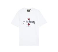 T-shirt Lyle & Scott Cheers To Tradition Blanc XL