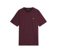 Lyle & Scott Plain Short Sleeve T-shirt Red XL Men