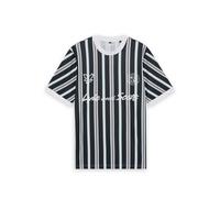 T-shirt Lyle & Scott Prep Stripe Football Bleu L