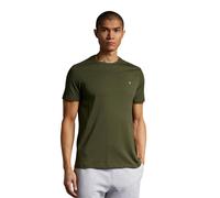 Lyle & Scott Plain Short Sleeve T-shirt Green 2XL Men