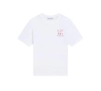T-shirt Maison Labiche Popin Je T'Aime Blanc XL