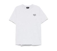 Cotton Logo T-shirt - female - A.P.C. - T-Shirts - Gray - M - Tops M