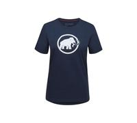 Mammut Core Classic Short Sleeve T-Shirt Blue White Women - XS