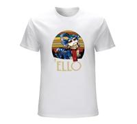 T Shirt Man Labyrinth The Worm Ello Fashion Design T-Shirt White M