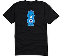 T-Shirt Man/Men Black - Digital - Grumpy Care Bear - L