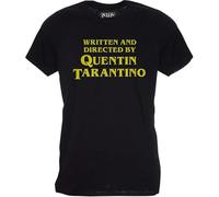 T Shirt Man Title Tail Regia Quentin Tarantino Written and DirecFilms Black