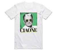 T Shirt Man Trash Italian MALGIOGLIO ciaone Love Fun Ice Cream