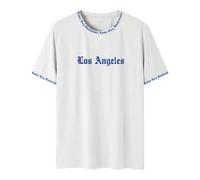 T Shirt Men's Black Oversized T-Shirt Men's Short Sleeve Basic T-Shirt Crew Neck with Letter Print Casual Loose T-Shirts Fashion Light Airy Summer Tops Regular Fit T-Shirts Tee Shirts for Men