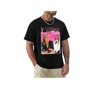T Shirt Men's Bohemian Style Casual Short Sleeve with Bold CASA Blanca Graphic Print Black with Red & White Lettering, Durable Machine