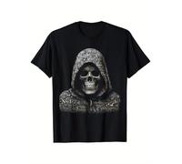 T Shirt Men's Radiohead Vintage Graphic 220g Heavyweight Cotton Unisex Tee with I Divorce You Print, Black Casual Streetwear Hip
