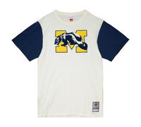 T-shirt Michigan Wolverines NCAA Color Blocked Beige L