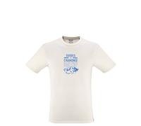 Millet Cdg Chamonix Logo Short Sleeve T-shirt White M Men