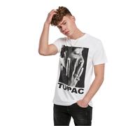 T-shirt Miss Tee Tupac Profile Blanc 5XL