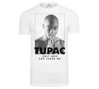 T-shirt Mister Tee 2pac prayer White S