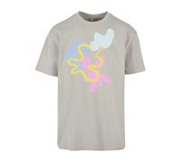 Mister Tee Urban Classics Abstract Oversize Short Sleeve T-shirt Grey S Men