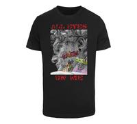 Mister Tee Men's T-shirt MT3754 All Eyes Face Statue, Black, M