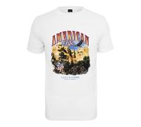 T-shirt Mister Tee american life mount roushmore Blanc S